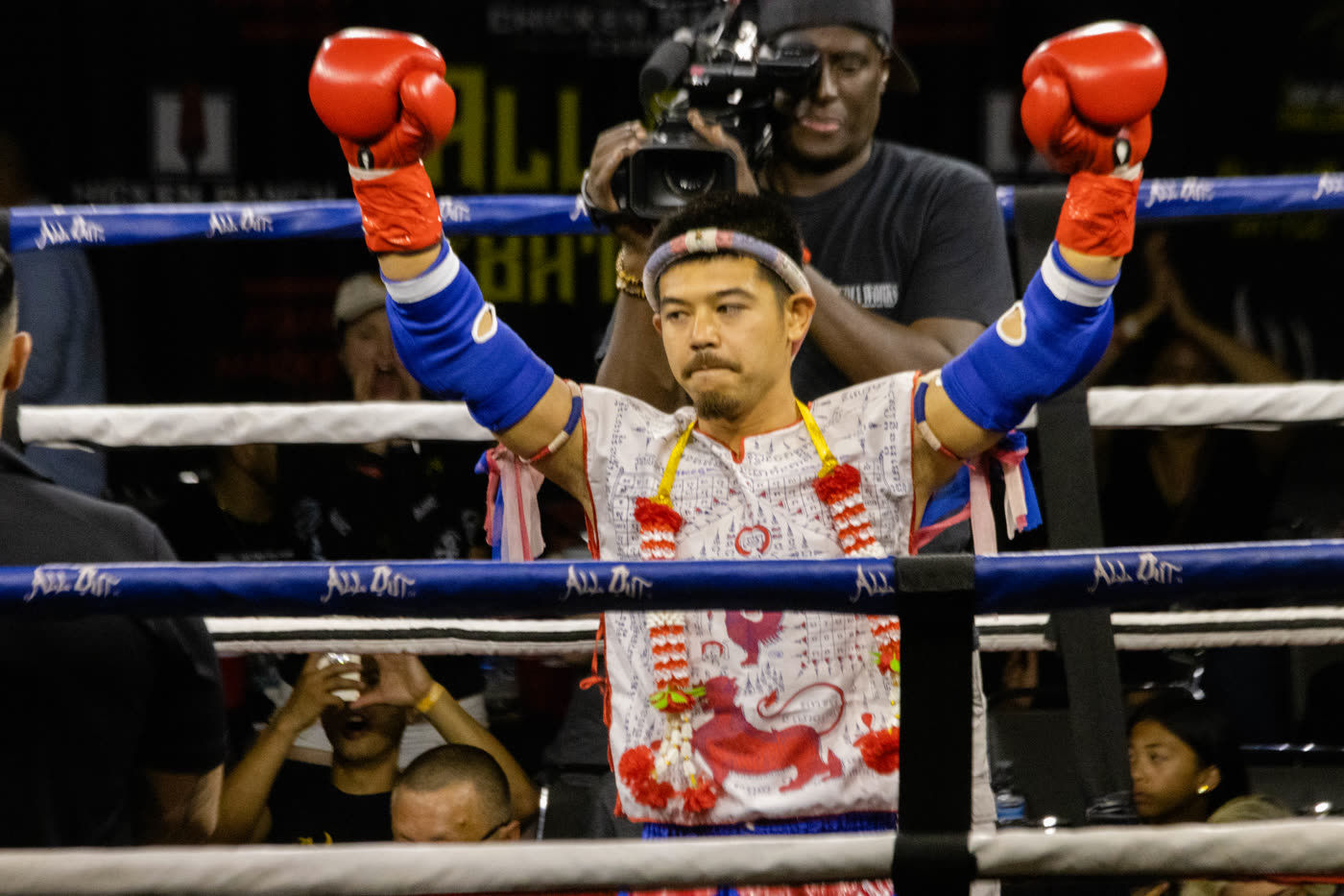 A hard-earned victory in the ring