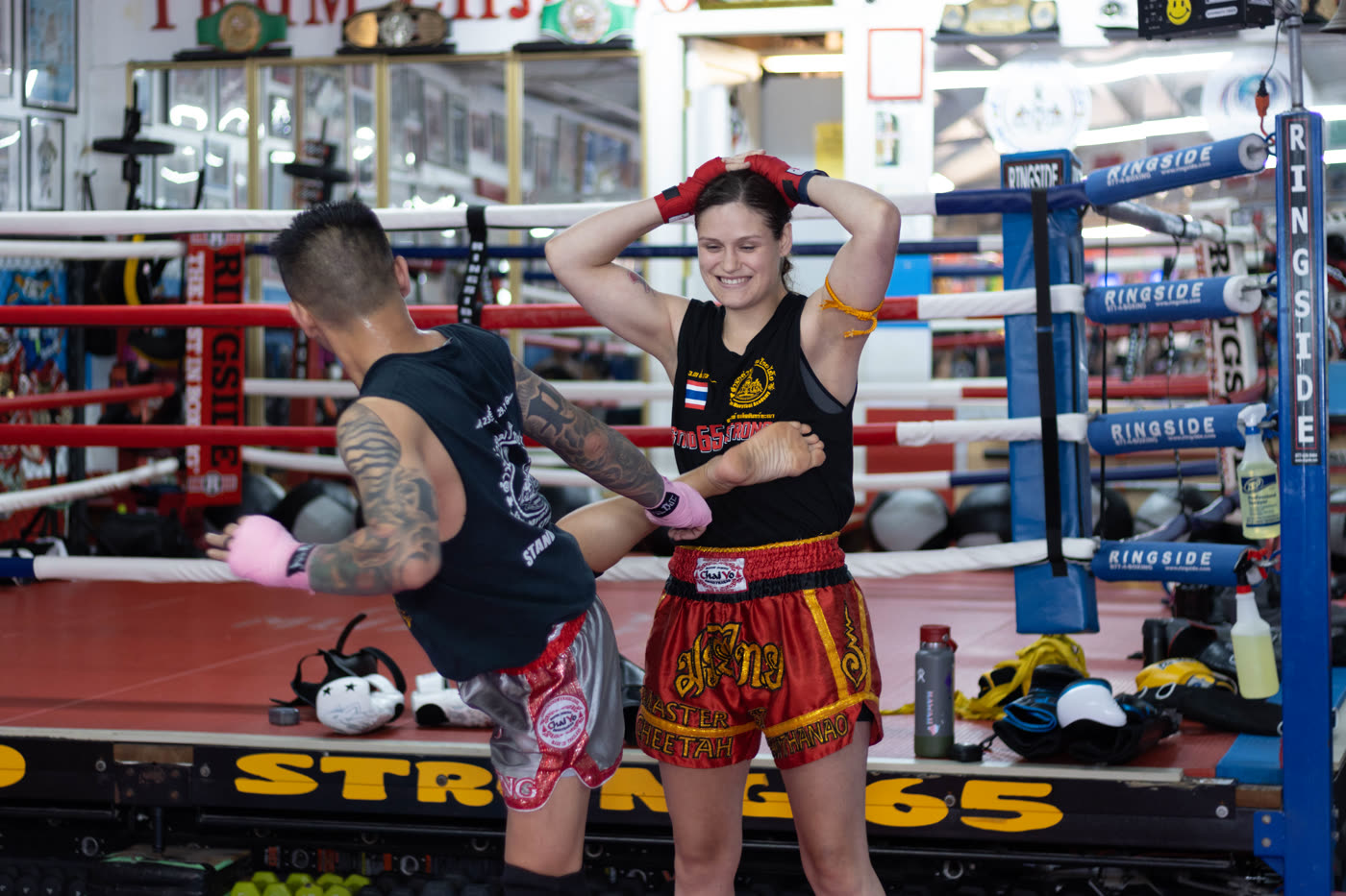 In the ring